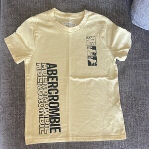 Abercrombie & Fitch Kids Yellow Graphic T-Shirt